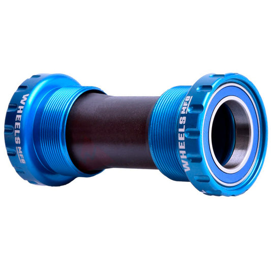 Bottom Brackets Wheels Manufacturing Wheels Manufacturing BSA Bottom Bracket - Shimano Hollowtech II Spindle ABEC 3 Teal Dark Slate Blue