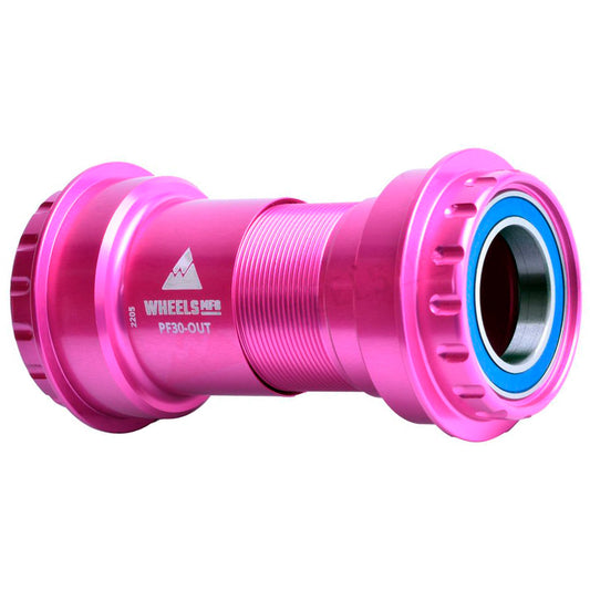 Bottom Brackets Wheels Manufacturing Wheels Mfg PF30 to Outboard BB 24mm Base Model Pink Hot Pink