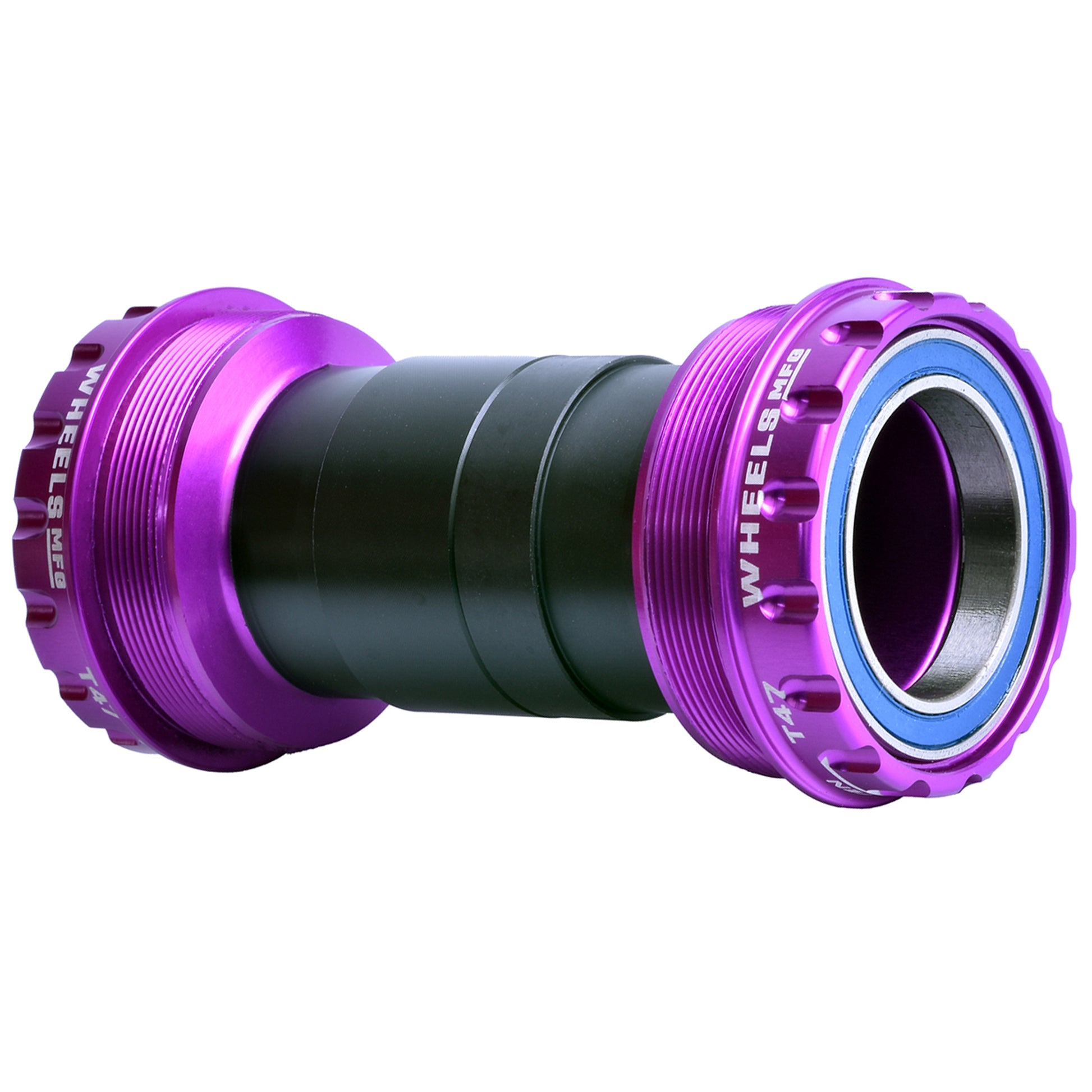 Bottom Brackets Wheels Manufacturing Wheels Mfg T47 Outboard Threaded BB 30mm Base Purple Dark Slate Gray