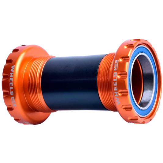 Bottom Brackets Wheels Manufacturing Wheels Manufacturing BSA 30 Bottom Bracket - English BSA Frame Interface ABEC-3 Bearings For 30mm Spindle Orange Midnight Blue