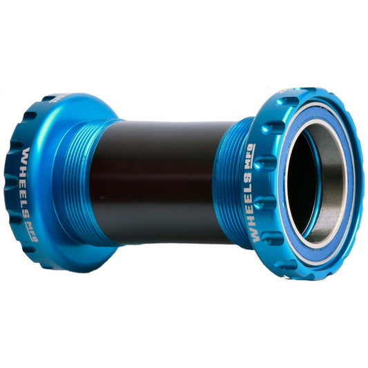 Bottom Brackets Wheels Manufacturing Wheels Manufacturing BSA 30 Bottom Bracket - English BSA Frame Interface ABEC-3 Bearings For 30mm Spindle Teal Dark Slate Gray