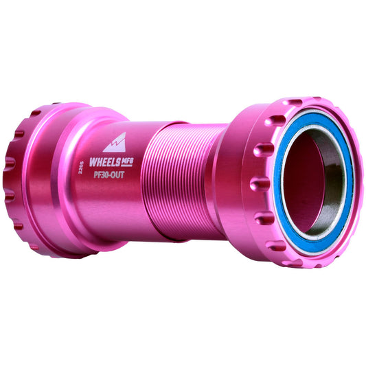 Bottom Brackets Wheels Manufacturing Wheels Mfg PF30 to Outboard BB 30mm Base Model Pink Maroon