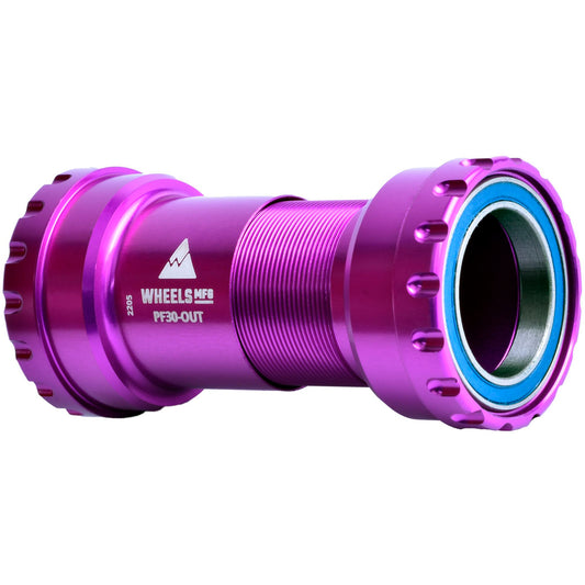 Bottom Brackets Wheels Manufacturing Wheels Mfg PF30 to Outboard BB 30mm Base Model Purple Dark Magenta