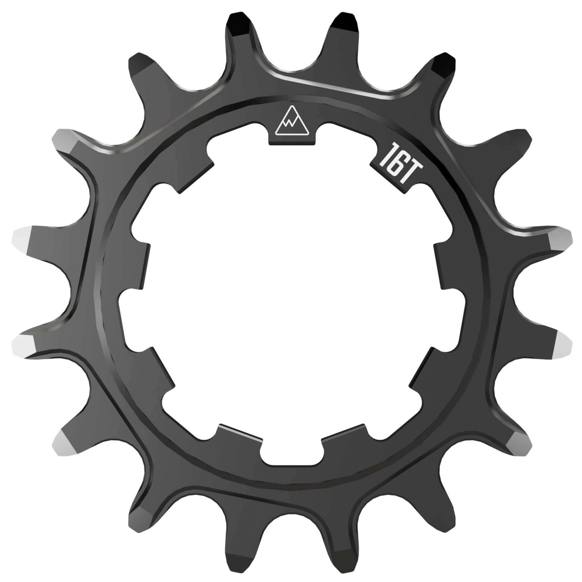 Freehubs Wheels Manufacturing Wheels Manufacturing SOLO-SPEED Cog - 16t Fits SOLO-SPLINE SOLO-XD kits BLK Dark Slate Gray