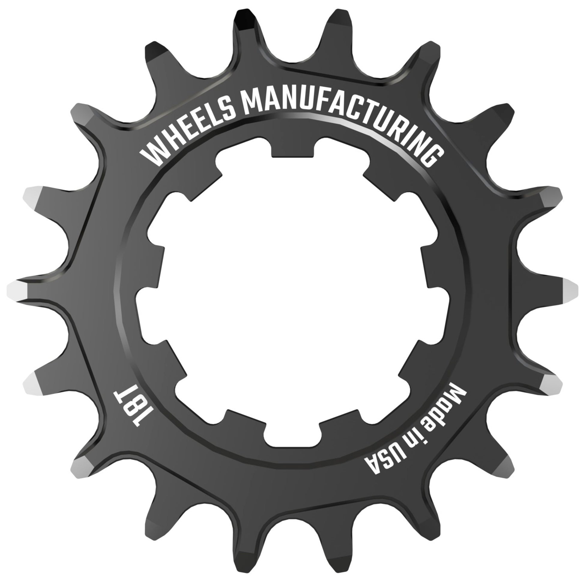 Freehubs Wheels Manufacturing Wheels Manufacturing SOLO-SPEED Cog - 18t Fits SOLO-SPLINE SOLO-XD kits BLK Dark Slate Gray
