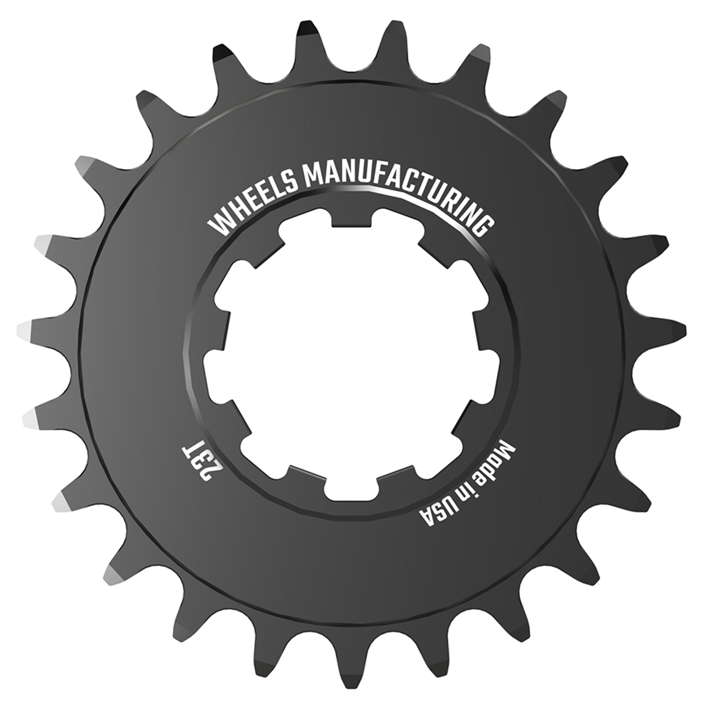 Freehubs Wheels Manufacturing Wheels Manufacturing SOLO-SPEED Cog - 23t Fits SOLO-SPLINE SOLO-XD kits BLK Dark Slate Gray