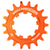 Freehubs Wheels Manufacturing Wheels Manufacturing SOLO-SPEED Cog - 18t Fits SOLO-SPLINE SOLO-XD kits Orange Tomato