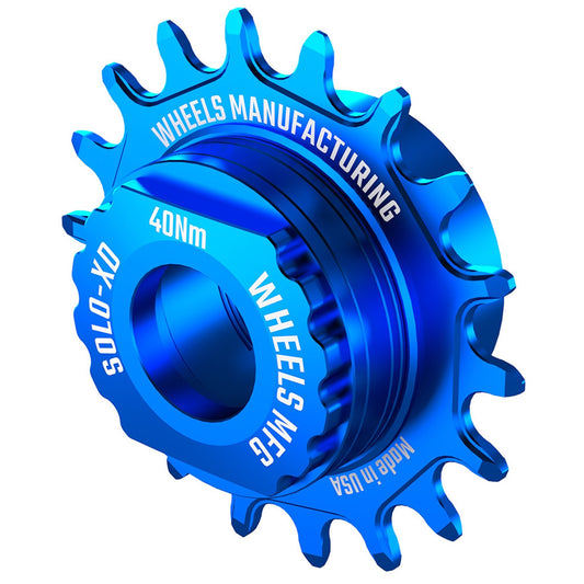 Freehubs Wheels Manufacturing Wheels Manufacturing SOLO-XD XD/XDR Single Speed Conversion Kit - 18t For SRAM XD/XDR Freeubs Blue Royal Blue