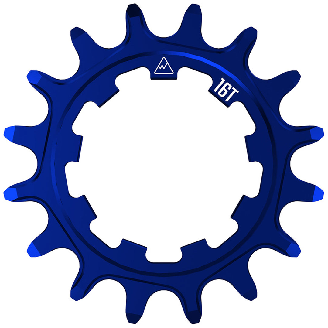 Freehubs Wheels Manufacturing Wheels Manufacturing SOLO-SPEED Cog - 16t Fits SOLO-SPLINE SOLO-XD kits Blue Midnight Blue