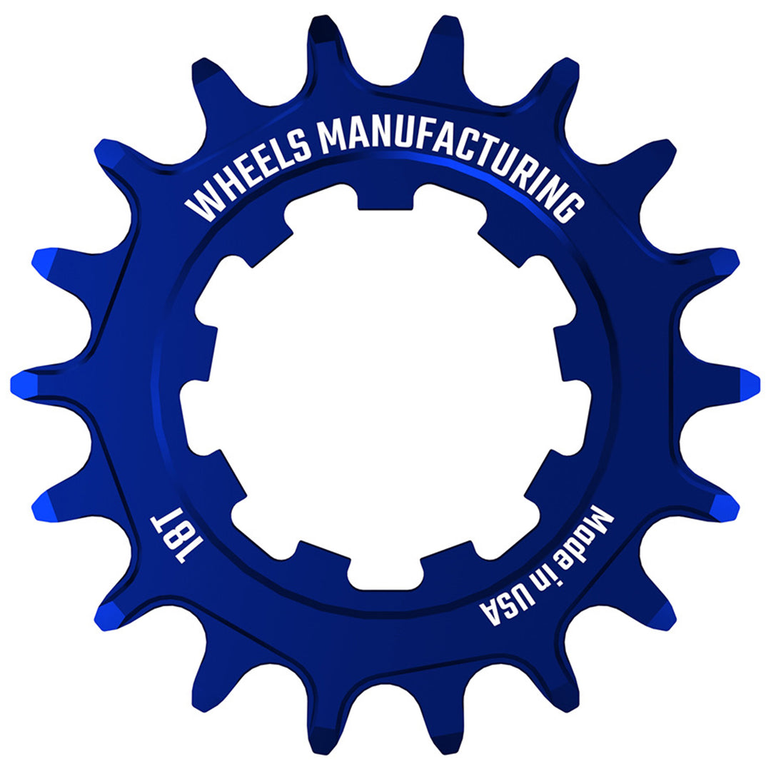 Freehubs Wheels Manufacturing Wheels Manufacturing SOLO-SPEED Cog - 18t Fits SOLO-SPLINE SOLO-XD kits Blue Midnight Blue