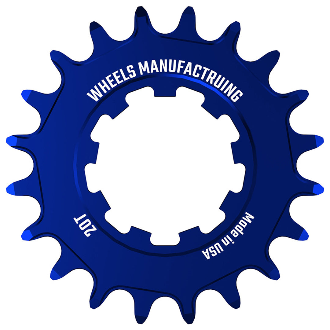 Freehubs Wheels Manufacturing Wheels Manufacturing SOLO-SPEED Cog - 20t Fits SOLO-SPLINE SOLO-XD kits Blue Midnight Blue