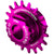 Freehubs Wheels Manufacturing Wheels Manufacturing SOLO-XD XD/XDR Single Speed Conversion Kit - 18t For SRAM XD/XDR Freeubs Purple Medium Violet Red