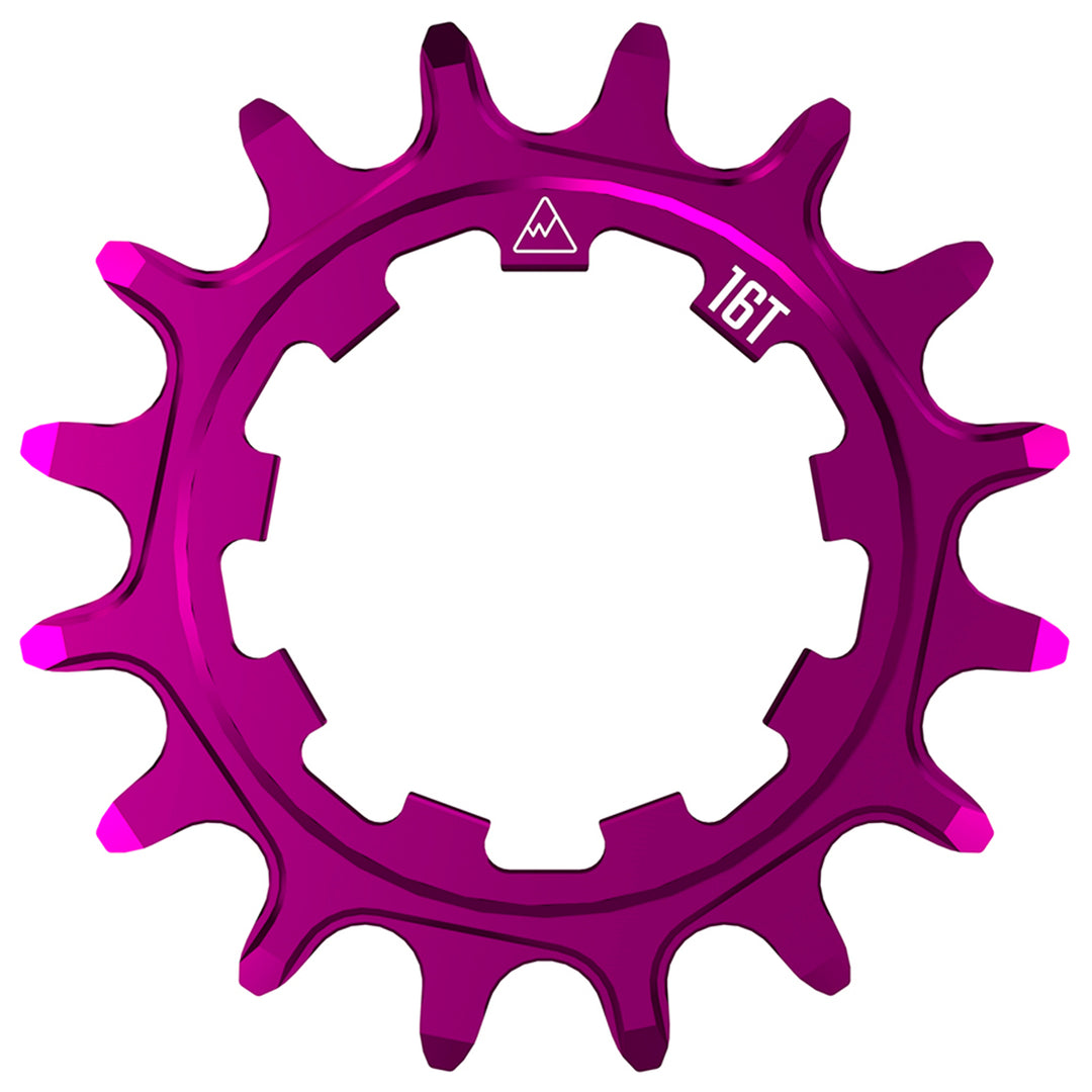 Freehubs Wheels Manufacturing Wheels Manufacturing SOLO-SPEED Cog - 16t Fits SOLO-SPLINE SOLO-XD kits Purple Dark Magenta