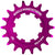 Freehubs Wheels Manufacturing Wheels Manufacturing SOLO-SPEED Cog - 18t Fits SOLO-SPLINE SOLO-XD kits Purple Dark Magenta