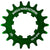 Freehubs Wheels Manufacturing Wheels Manufacturing SOLO-SPEED Cog - 18t Fits SOLO-SPLINE SOLO-XD kits Green Dark Green