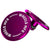 Hub Parts Wheels Manufacturing Wheels Mfg Thru-Axle Cap Set - Purple Dark Magenta
