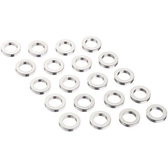 Axles & Axle Parts Wheels Manufacturing Wheels Manufacturing 2mm rear Axle Spacers Bag of 20 Beige