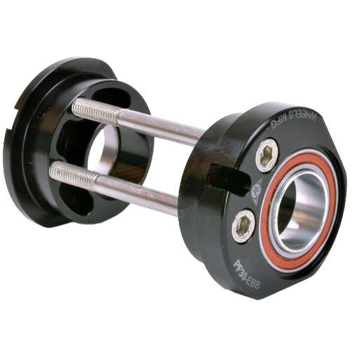 Bottom Brackets Wheels Manufacturing Wheels Manufacturing PF30 Eccentric Bottom Bracket For 24/22mm SRAM TruVativ Systems BLK Dark Slate Gray