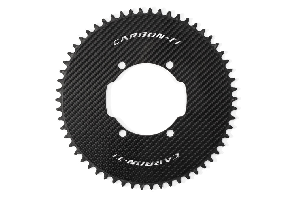 Carbon-Ti X-AeroRing time trial chainring