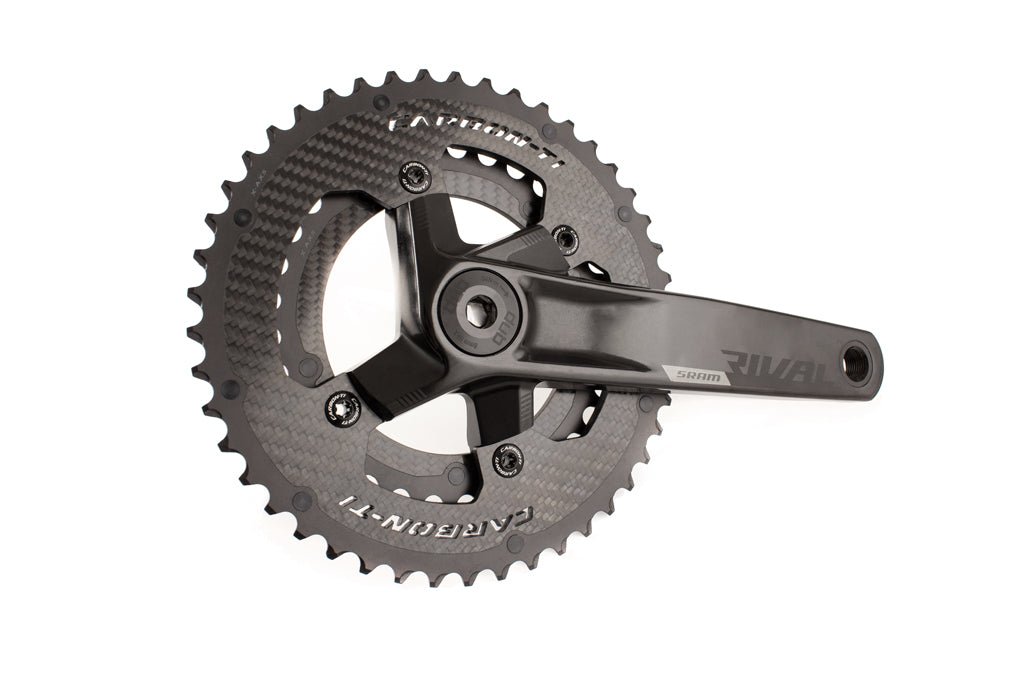 Carbon-Ti X-CarboRing X-AXS 107 outer chainring