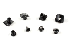 Carbon-Ti X-Cover DA9200 chainring bolt kit, black