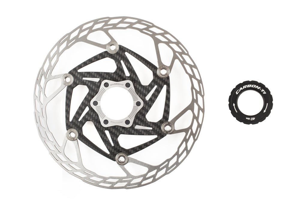 Carbon-Ti X-Rotor SteelCarbon 3 Center Lock disc rotor