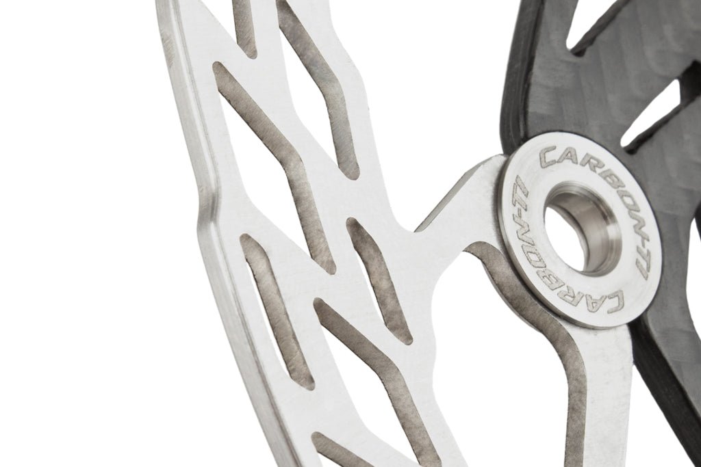 Carbon-Ti X-Rotor SteelCarbon 3 six-bolt disc rotor