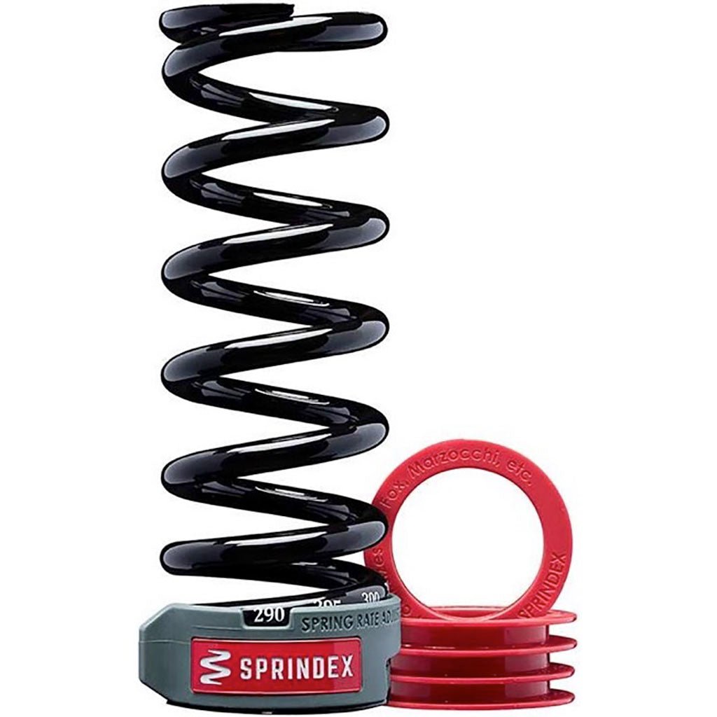 Rear Shock Spring Sprindex Sprindex Adjustable Rate Coil Spring 65x142mm - 630-700lbs Rosy Brown