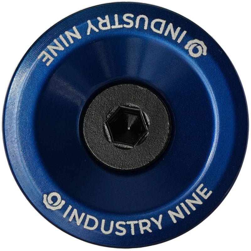 Headset Accessories Industry Nine Industry Nine Ultra Light Aluminum Top Cap Blue Midnight Blue