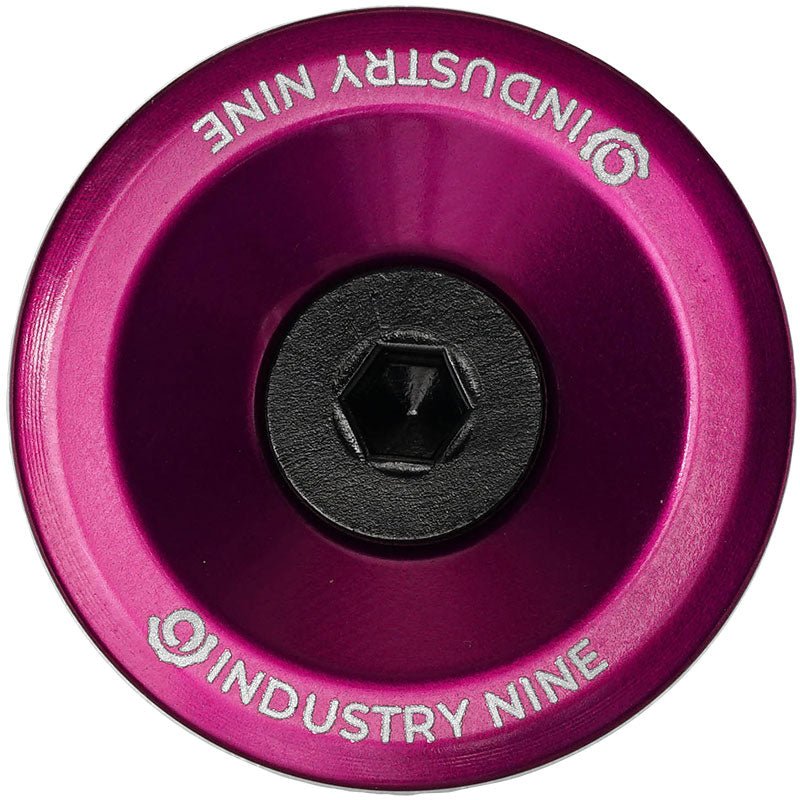 Headset Accessories Industry Nine Industry Nine Ultra Light Aluminum Top Cap Purple Pale Violet Red