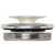 Headsets Industry Nine Industry Nine iRiX Upper IS42/28.6 Silver 5mm Cover Dark Gray