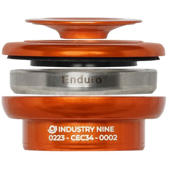 Headsets Industry Nine Industry Nine iRiX Upper EC34/28.6 Orange 5mm Cover Sienna