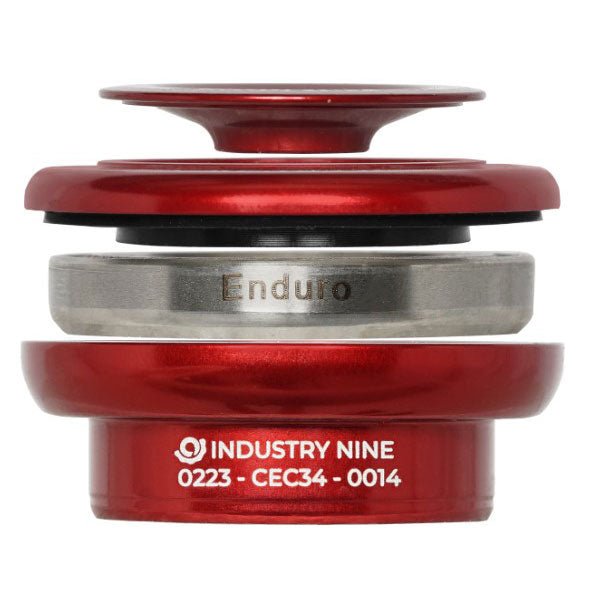 Headsets Industry Nine Industry Nine iRiX Upper EC34/28.6 Red 5mm Cover Sienna