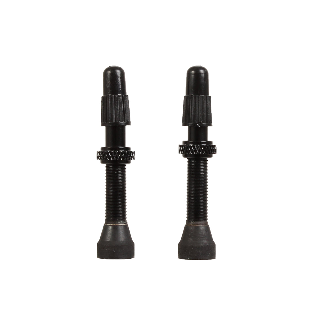 Tubeless Valves Industry Nine Industry Nine Tubeless Valves - 40mm Black Pair Dark Slate Gray