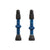 Tubeless Valves Industry Nine Industry Nine Tubeless Valves - 40mm Blue Pair Dark Slate Gray