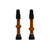 Tubeless Valves Industry Nine Industry Nine Tubeless Valves - 40mm Gold Pair Black