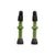 Tubeless Valves Industry Nine Industry Nine Tubeless Valves - 40mm Lime Pair Dark Slate Gray