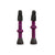 Tubeless Valves Industry Nine Industry Nine Tubeless Valves - 40mm Purple Pair Dark Slate Gray