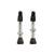 Tubeless Valves Industry Nine Industry Nine Tubeless Valves - 40mm Silver Pair Light Gray