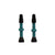 Tubeless Valves Industry Nine Industry Nine Tubeless Valves - 40mm Turqoise Pair Dark Slate Gray