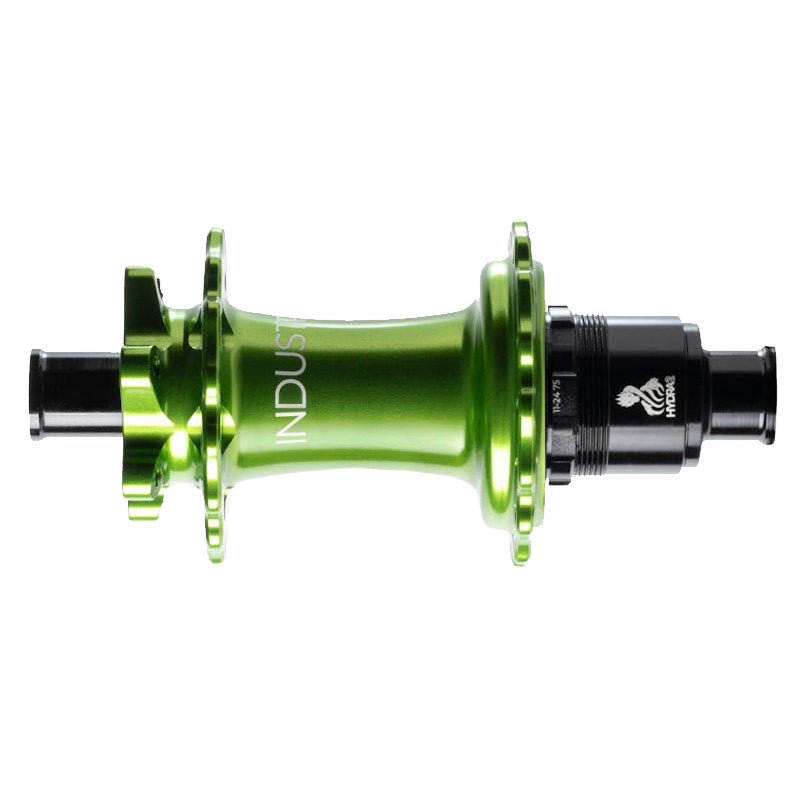 Hubs Industry Nine Industry Nine Hydra2 Rear Hub 12x148mm XD 28h Lime Dark Slate Gray