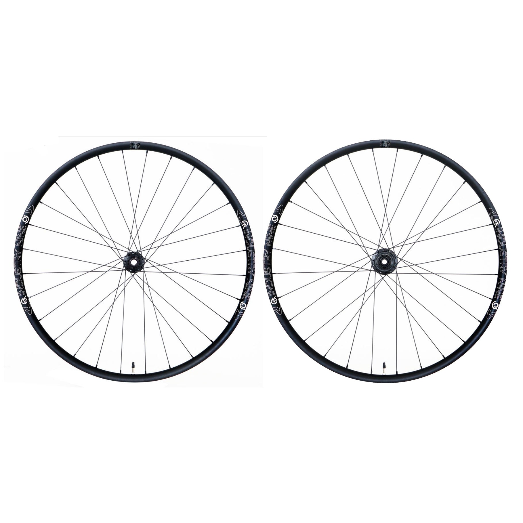 Wheels Industry Nine Industry Nine 1/1 GRCX-S Wheelset 700c 12x100/142 TA HG11R White Smoke