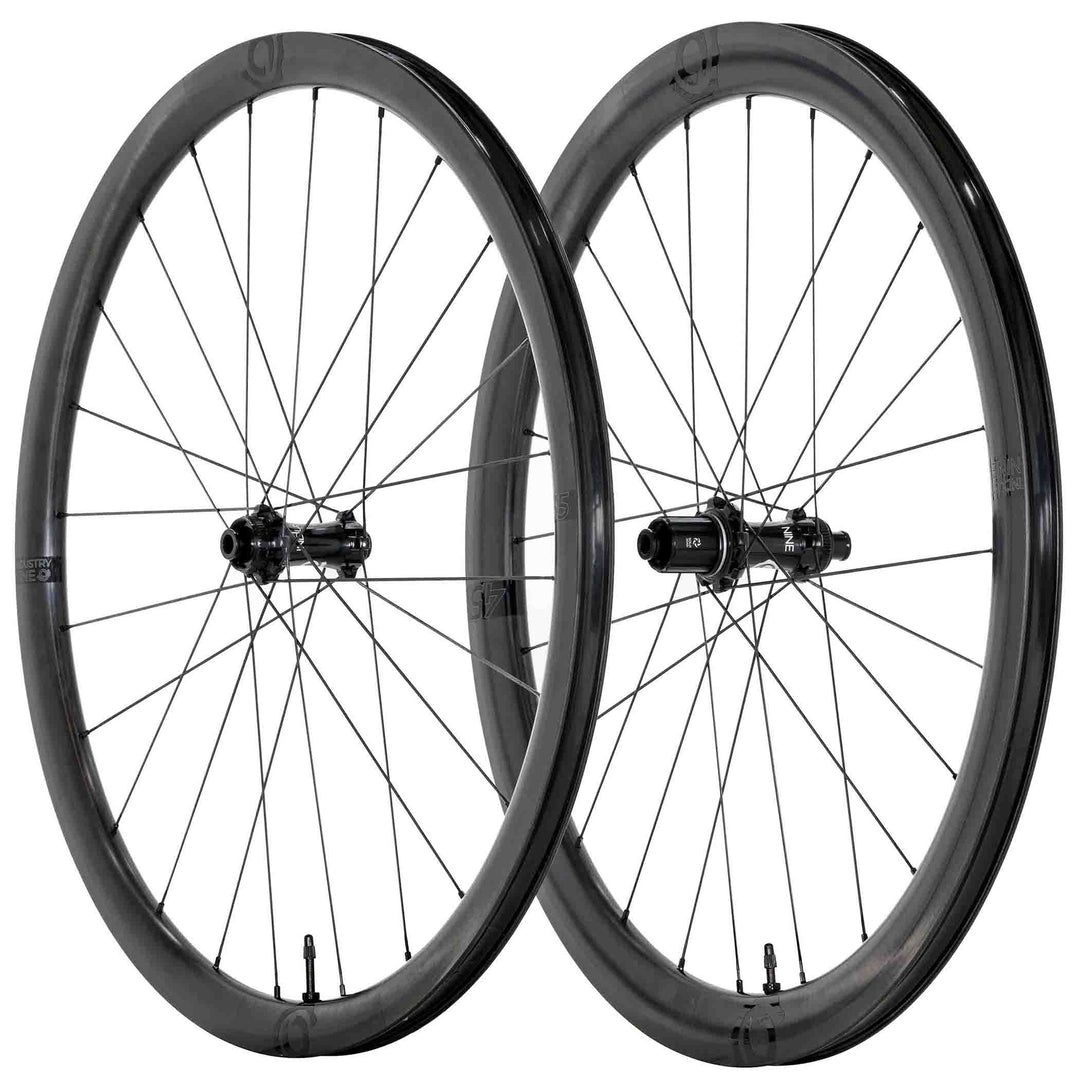 Wheels Industry Nine Industry Nine Solix SL 35/45 Wheelset 700c 12x100/142 TA HG11R Dark Slate Gray