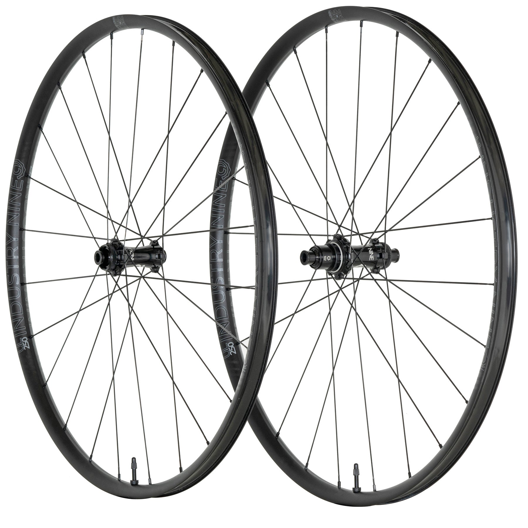 Wheels Industry Nine Industry Nine Solix SL UL250A Whlset 700c 12x100/142 TA XDR Dark Slate Gray