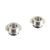 Front Axle Conversion Kit Industry Nine Industry Nine Torch Classic 6-Bolt Disc Road Front 12 x 100 mm End Cap Kit Gray