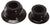 Rear Axle Conversion Kit Industry Nine Industry Nine Torch 6-Bolt Rear Axle End Cap Conversion Kit Converts to 12mm x 142mm12mm x 177mm 12mm x 197mm Thru Axle Dark Slate Gray