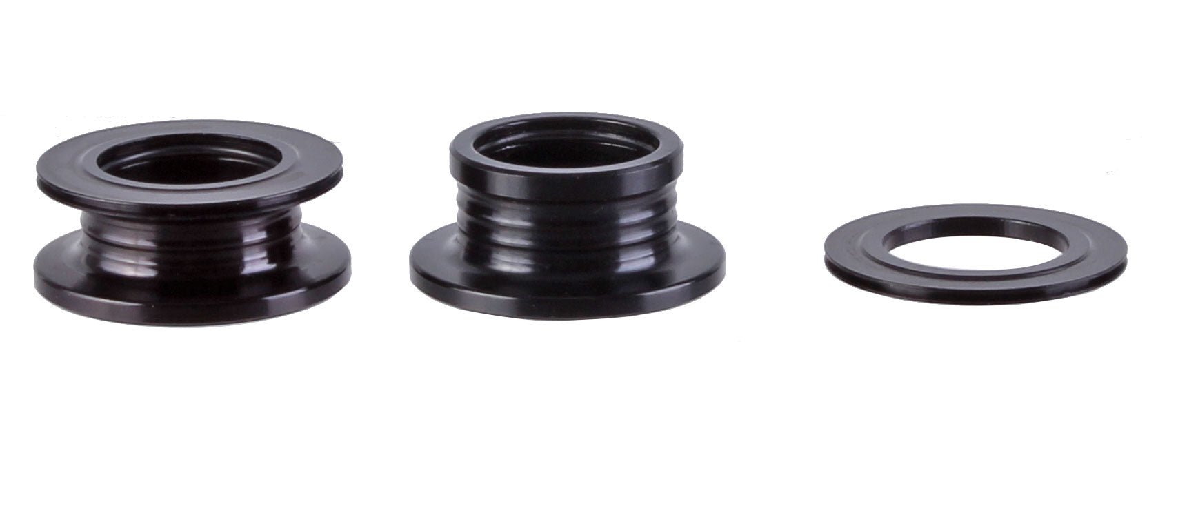 Hub Parts Industry Nine Industry Nine Front Hub Endcap Kit 15x110mm Torque Caps Hydra Dark Slate Gray