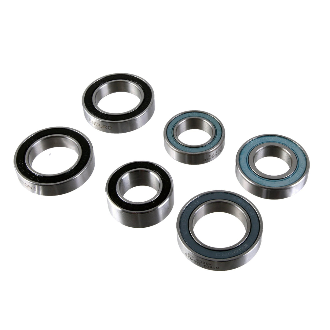 Hub Parts Industry Nine Industry Nine Hub Bearing Kit Hydra 6-Bolt Mountain HG/XD Dark Slate Gray