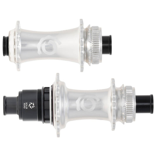 Hubs Industry Nine Industry Nine Solix CL Disc Hubs 12x100/142 TA 24h XDR Silver Light Gray