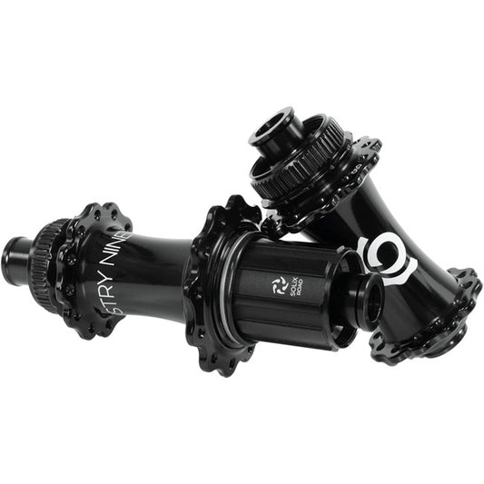 Hubs Industry Nine Industry Nine Solix CL Disc Hubs 12x100/142 TA 28h HG11 Silver Dark Slate Gray
